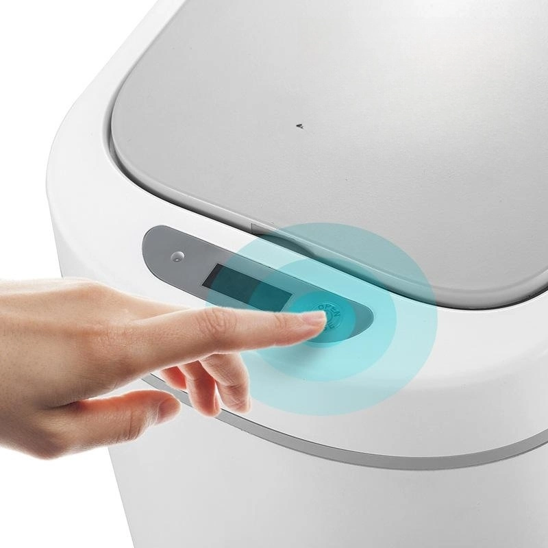Smart New Designed 7-Liter Toilet Modern Waterproof Sensor Crack Trash Can